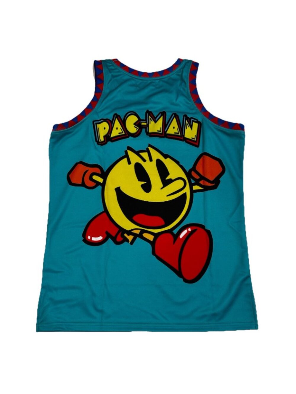 Pac-Man Jersey Headgear Classics Blue 1980 Retro Arcade Game Large 28.5x22 - Picture 3 of 8